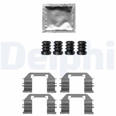 Piederumu komplekts, Disku bremžu uzlikas DELPHI LX0644