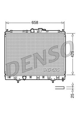 Radiators, Motora dzesēšanas sistēma DENSO DRM45006