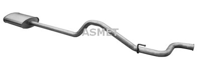Глушитель выхлопных газов конечный ASMET 07.121
