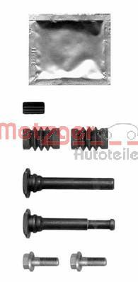 Virzītājčaulu komplekts, Bremžu suports METZGER 113-1385X