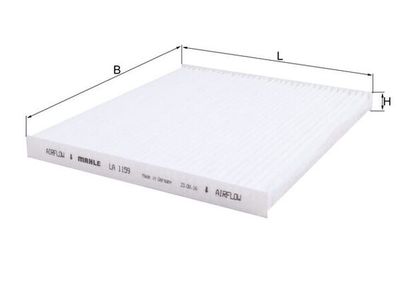 Фильтр, воздух во внутренном пространстве KNECHT LA 1159