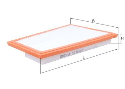 Воздушный фильтр KNECHT LX 1850/2