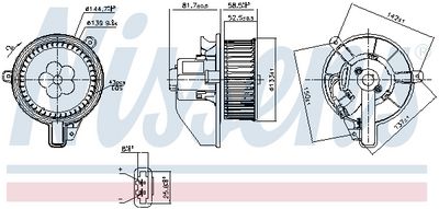 Salona ventilators NISSENS 87898