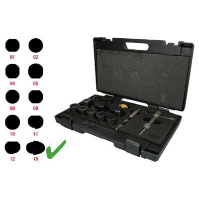 Caurumsitņu komplekts, sensors (novietošanas palīgsistēma) KS TOOLS 140.2560