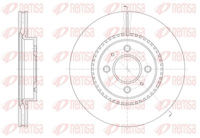 Bremžu diski REMSA 61463.10