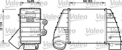 Интеркулер VALEO 817487