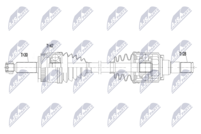 Приводной вал NTY NPW-HY-672