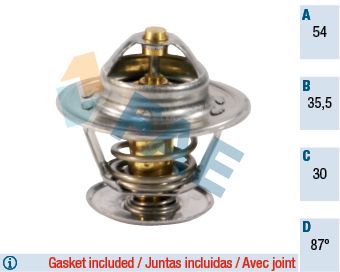 Termostats, Dzesēšanas šķidrums FAE 5303987