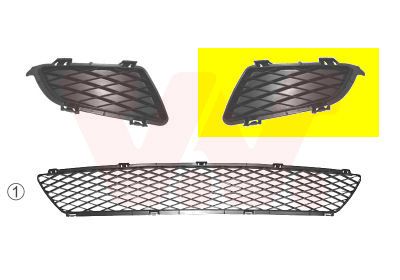Ventilatora reste, Bampers VAN WEZEL 2754591