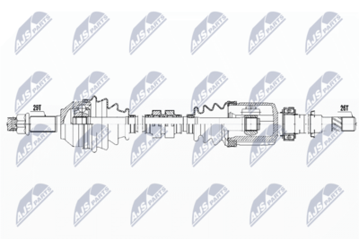 Приводной вал NTY NPW-NS-070