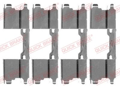 Piederumu komplekts, Disku bremžu uzlikas QUICK BRAKE 109-1762