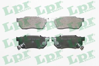 Комплект тормозных колодок, дисковый тормоз LPR 05P322