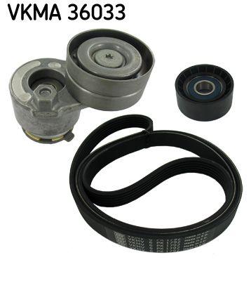 Поликлиновой ременный комплект SKF VKMA 36033