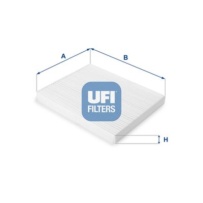 Фильтр, воздух во внутренном пространстве UFI 53.191.00