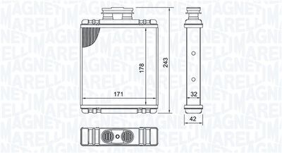 Siltummainis, Salona apsilde MAGNETI MARELLI 350218517000