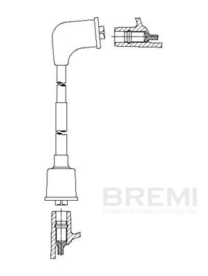Провод зажигания BREMI 396E22