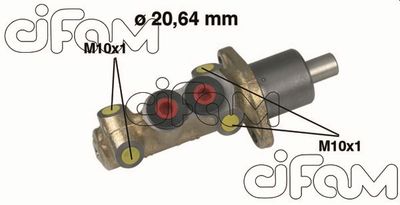Главный тормозной цилиндр CIFAM 202-059