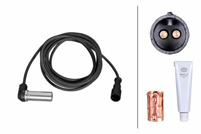 Датчик, частота вращения колеса HELLA 6PU 230 052-411