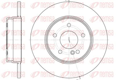 Тормозной диск REMSA 6801.00