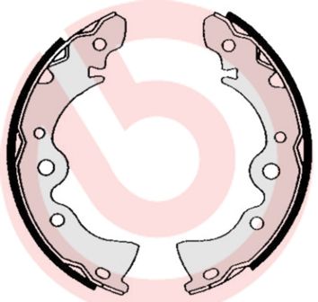 Bremžu loku komplekts BREMBO S 56 519