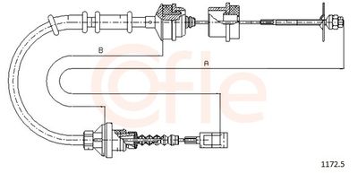 Trose, Sajūga pievads COFLE 1172.5