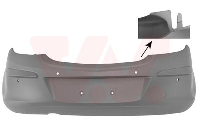 Bampers VAN WEZEL 3750547