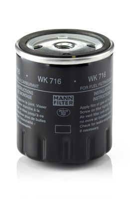 Топливный фильтр MANN-FILTER WK 716