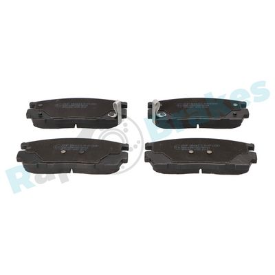 Bremžu uzliku kompl., Disku bremzes RAP BRAKES R-P1330