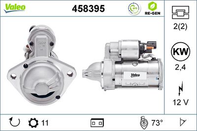 Starteris VALEO 458395