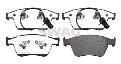 Bremžu uzliku kompl., Disku bremzes SWAG 33 10 7534