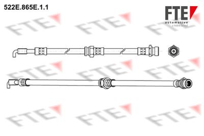 Тормозной шланг FTE 9240741