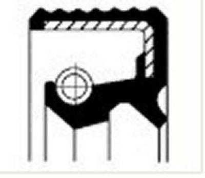 Уплотнительное кольцо, система тяг и рычагов CORTECO 01036969B