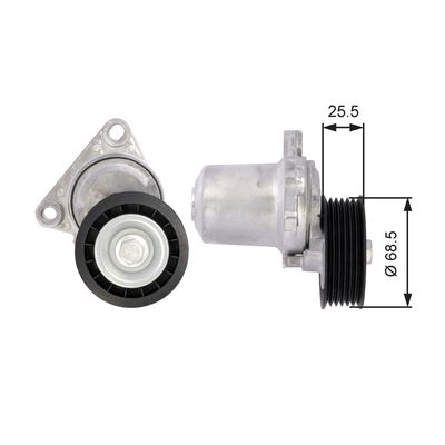 Натяжитель ремня, клиновой зубча GATES T39074