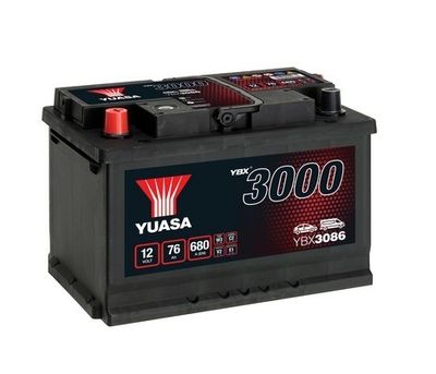 Startera akumulatoru baterija YUASA YBX3086