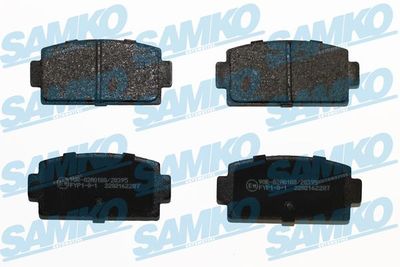 Bremžu uzliku kompl., Disku bremzes SAMKO 5SP2287