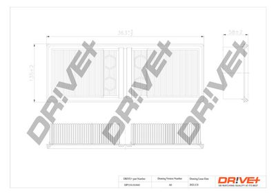 Воздушный фильтр Dr!ve+ DP1110.10.0441