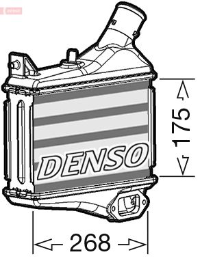 Starpdzesētājs DENSO DIT40011