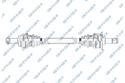 Приводной вал GSP 205112