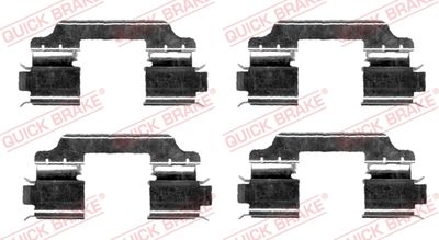 Piederumu komplekts, Disku bremžu uzlikas QUICK BRAKE 1091654