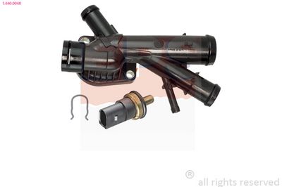 króciec wodny /z czujnikiem/ VW GOLF VI 1.6 TDI 02/09-11/12 (KIT 26.0004 + 7.3278) EPS 1.660.004K