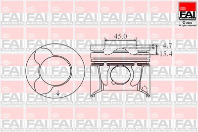 Поршень FAI AutoParts PK6-000