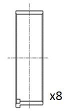 Шатунный подшипник FAI AutoParts BB2081-STD
