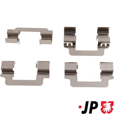 Комплектующие, колодки дискового тормоза JP GROUP 1264005110