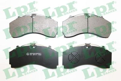 Комплект тормозных колодок, дисковый тормоз LPR 05P1777