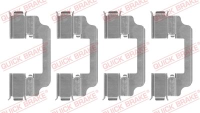 Комплектующие, колодки дискового тормоза QUICK BRAKE 109-0154