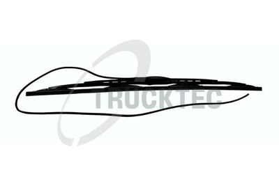 Stikla tīrītāja slotiņa TRUCKTEC AUTOMOTIVE 03.58.026