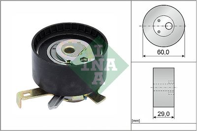 Натяжной ролик, ремень ГРМ Schaeffler INA 531 0345 10
