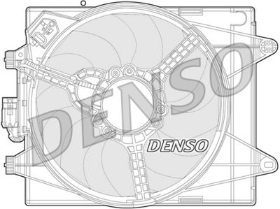 Ventilators, Motora dzesēšanas sistēma DENSO DER13005