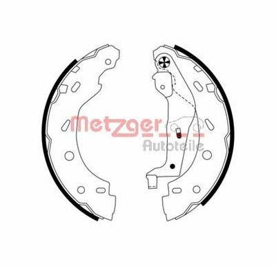Bremžu loku komplekts METZGER MG 785