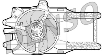Ventilators, Motora dzesēšanas sistēma DENSO DER13002